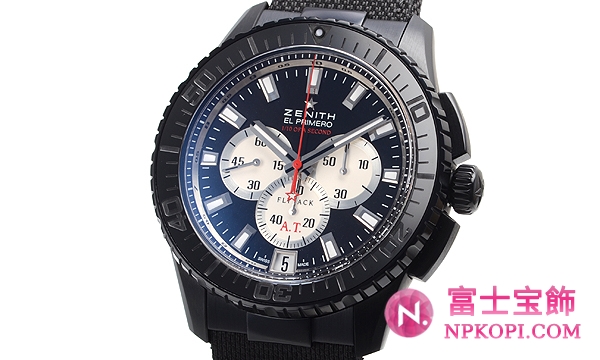 ゼニスエルプリメロ ストラトス フライバッククロノ アラン テボー 世界限定５００本 24.2061.4057/67.C707